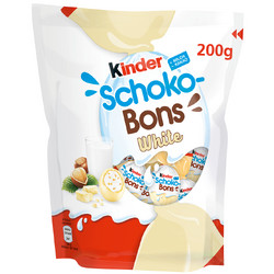 Продуктови Категории Шоколади Kinder Schoko-Bons бял шоколад  32 бр 200g